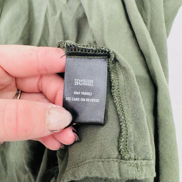 Torrid Green Knee Length Peasant Skirt Women’s Size 2X - Picture 5 of 7